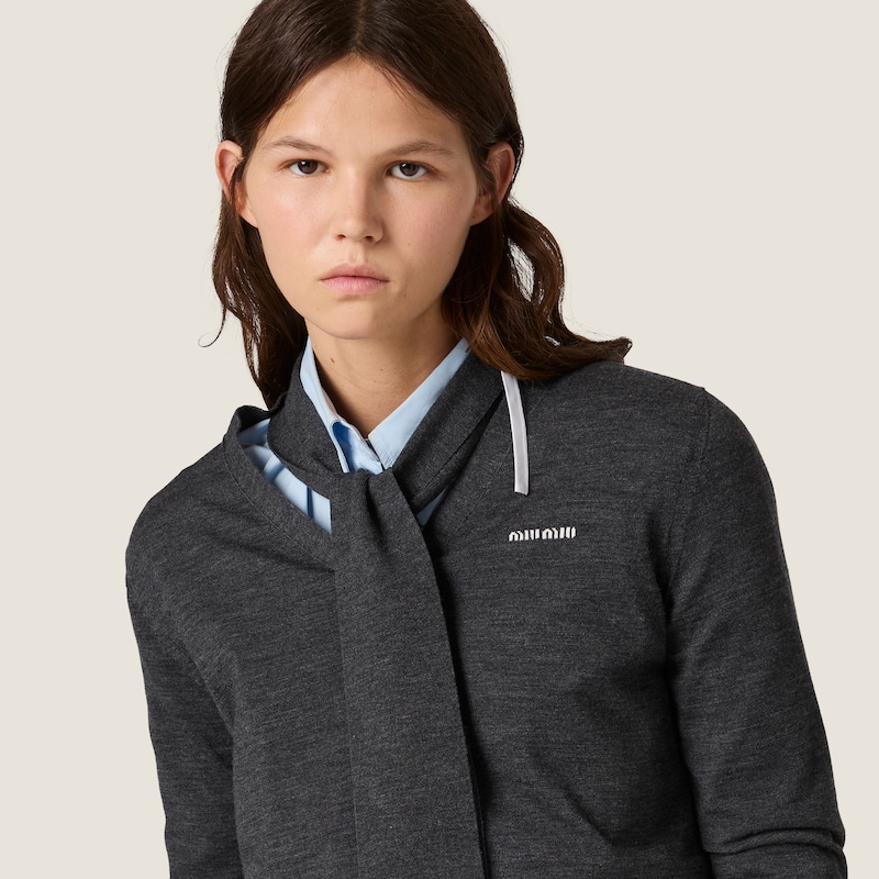 Wool cardigan