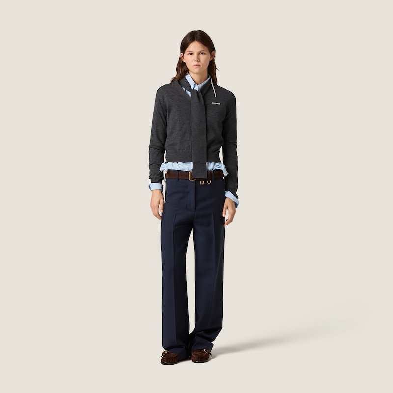 Wool cardigan