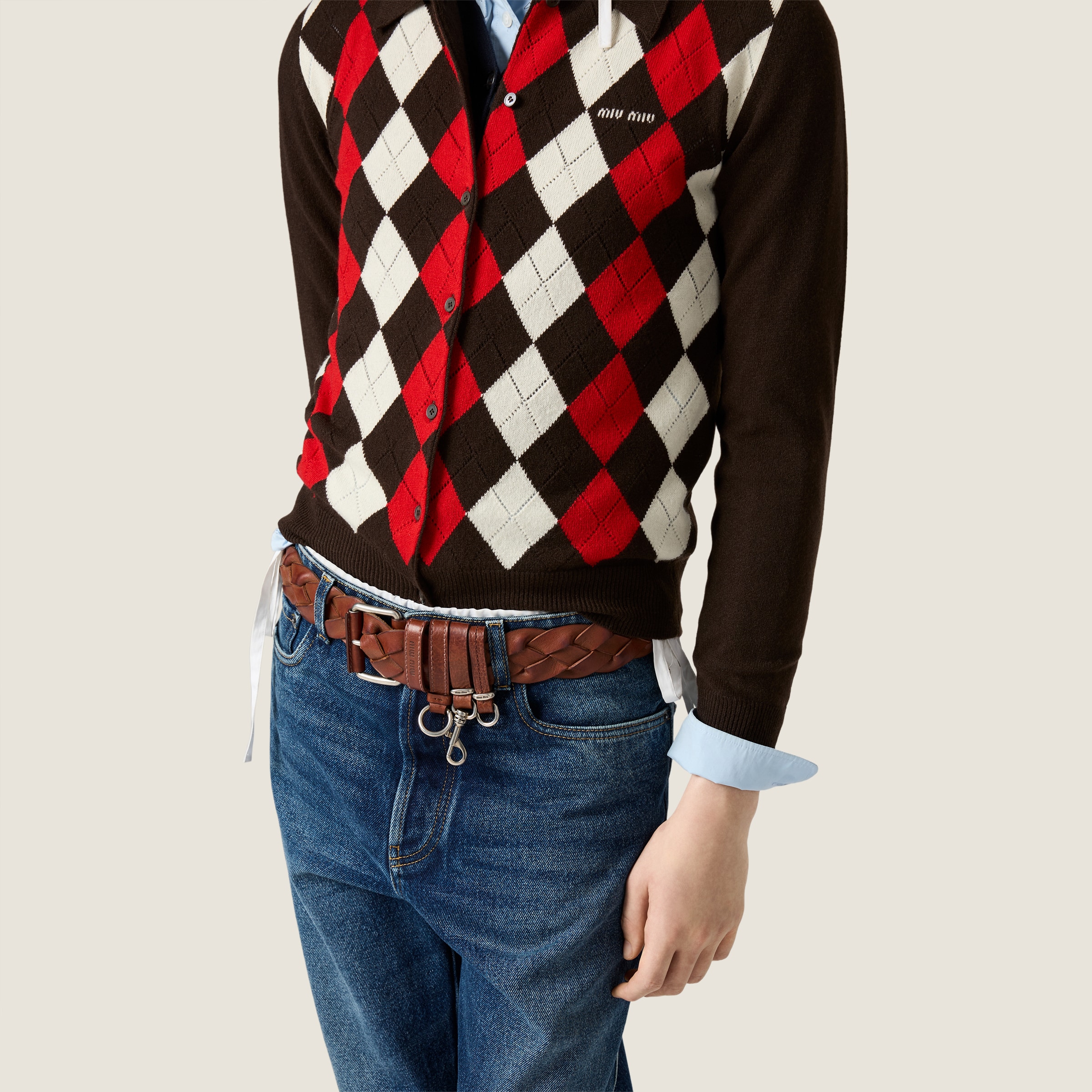 Cashmere cardigan - thumbnail 4