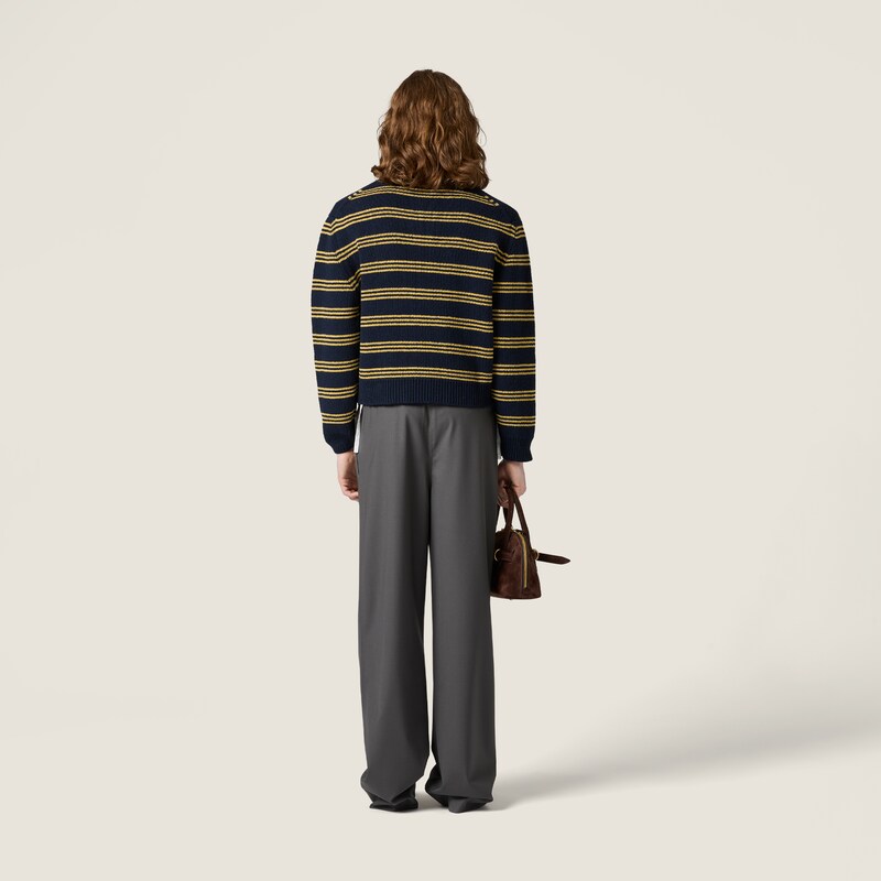 Wool and cashmere cardigan