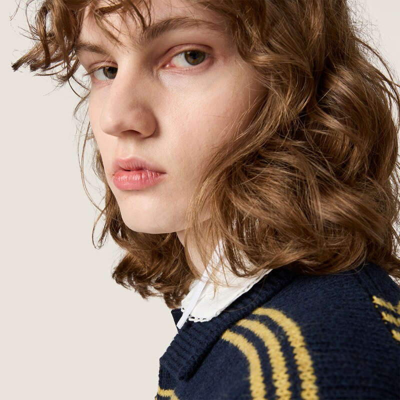 Wool and cashmere cardigan