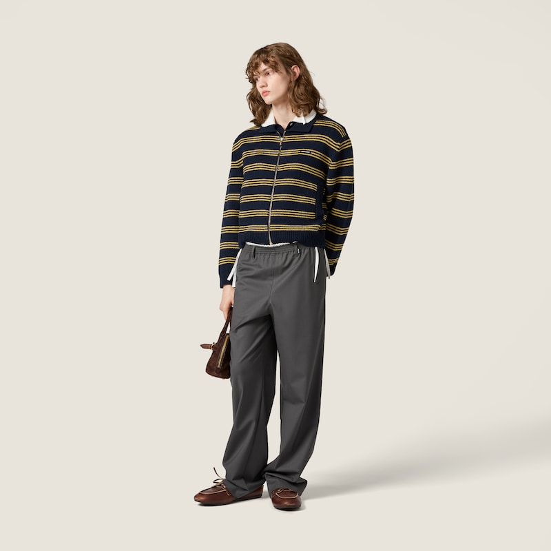 Wool and cashmere cardigan