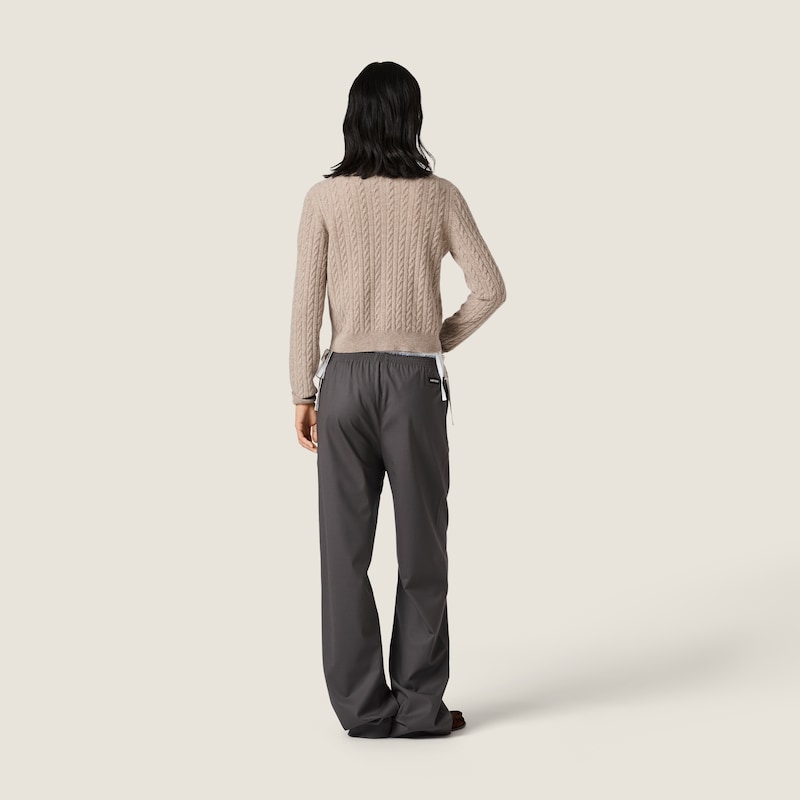 Wool and cashmere cardigan