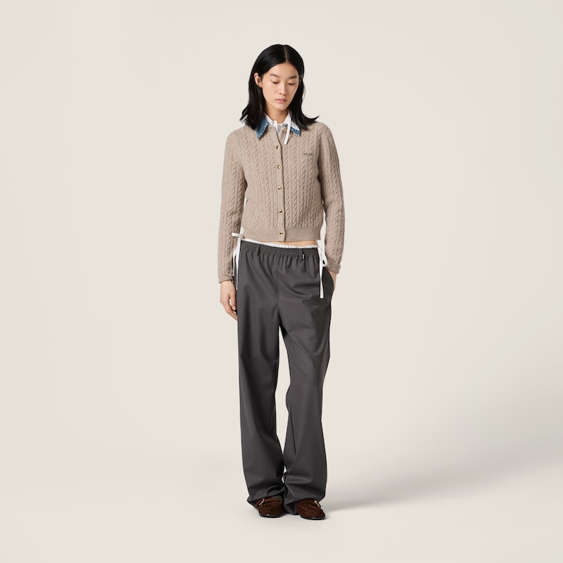 Wool and cashmere cardigan