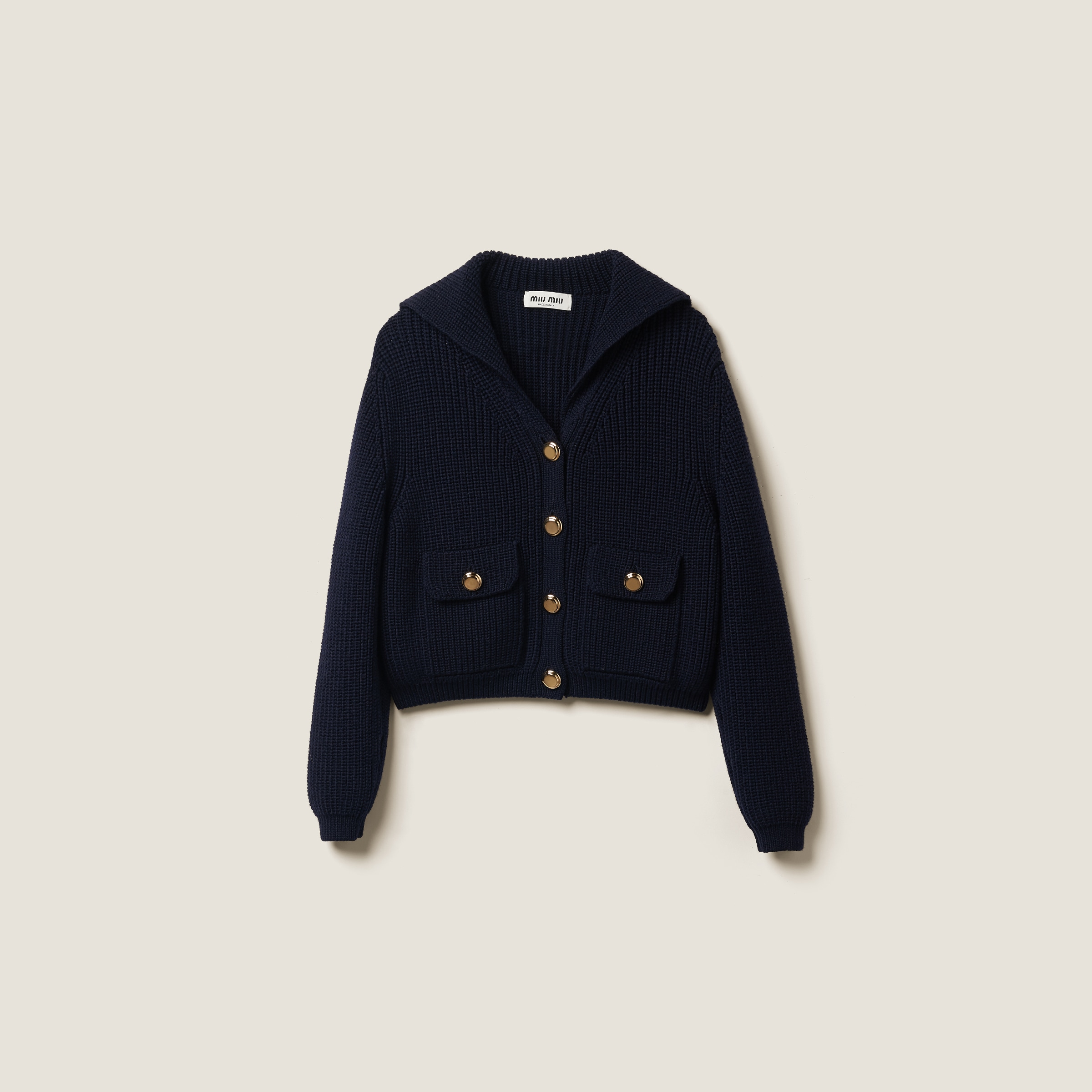 Miu miu wool cardigan top