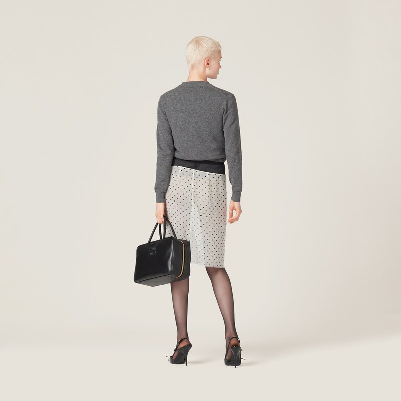 Cashmere knit cardigan