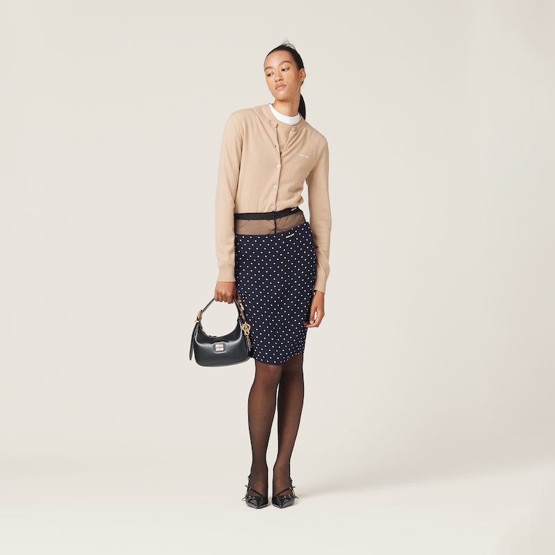 Cashmere knit cardigan