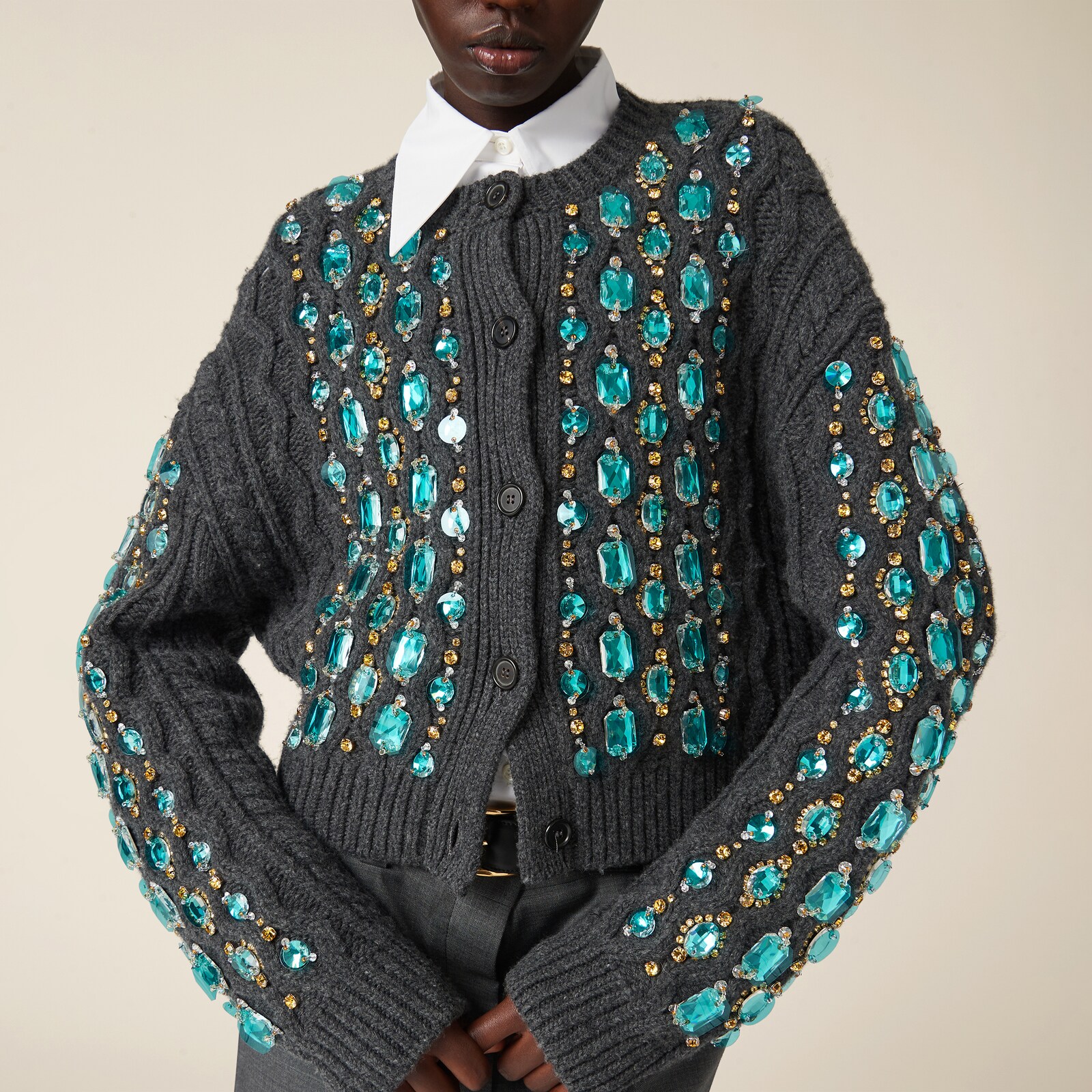 5010155 Anthracite Cardigan