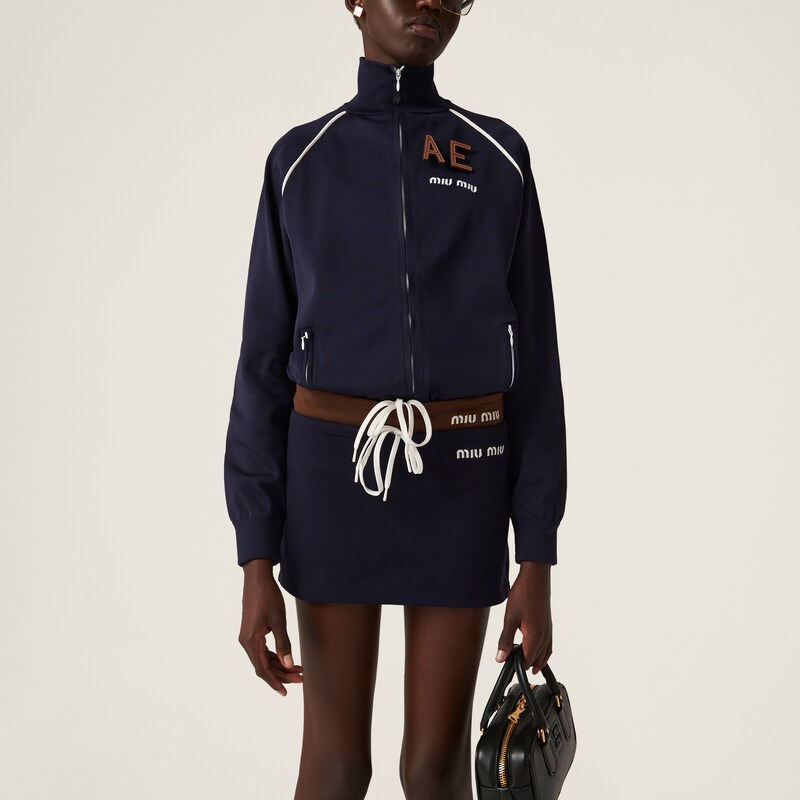 Sweat-shirt en fil technique