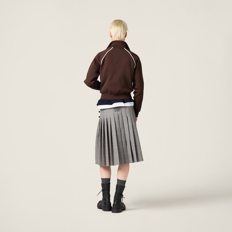 Technical yarn sweatshirt