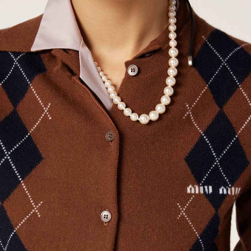 Strickjacke aus Kaschmir