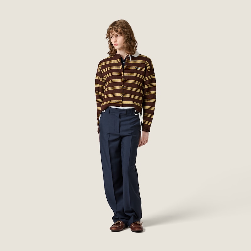Wool and cashmere cardigan