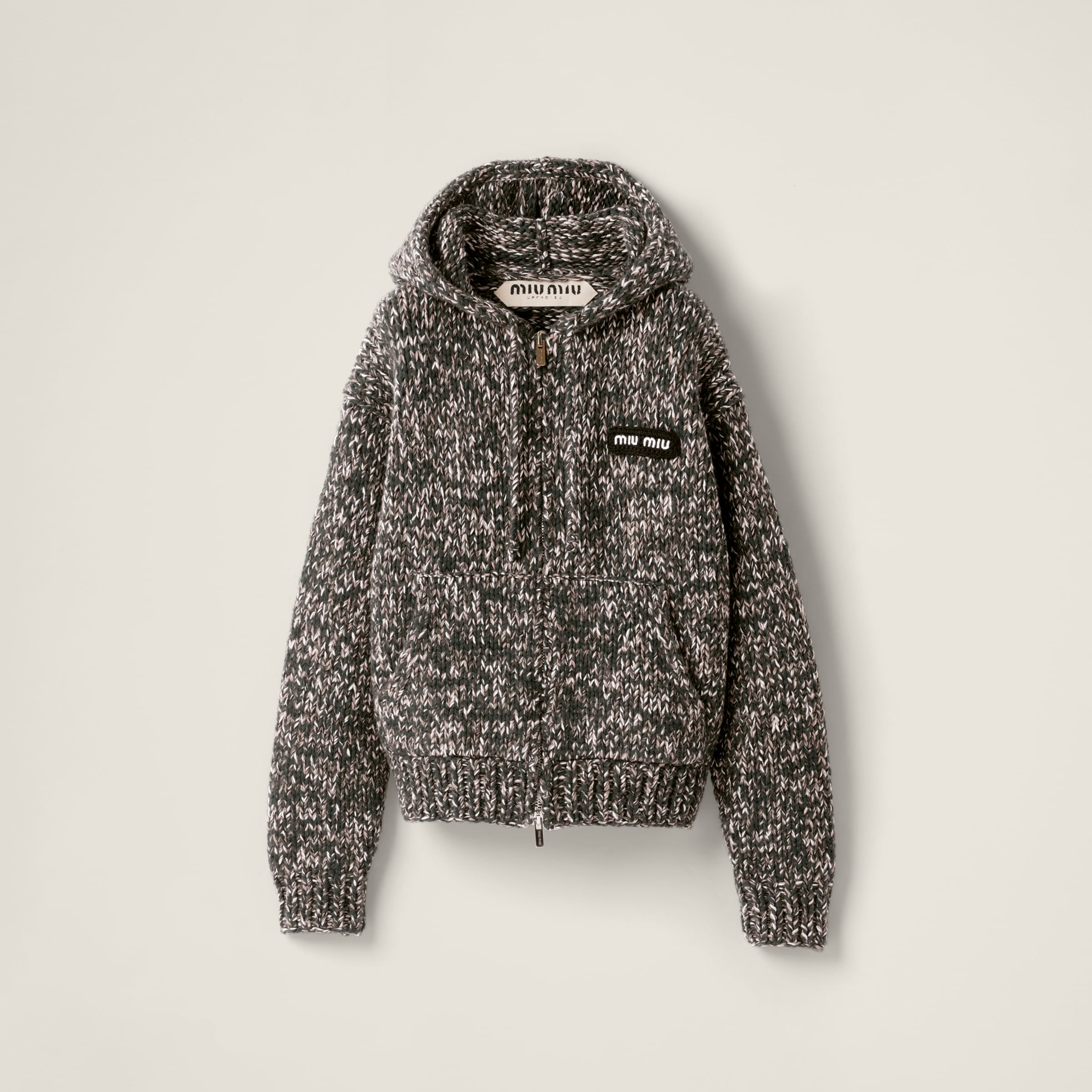 Zipper cardigan - Collection Collections | Miu Miu