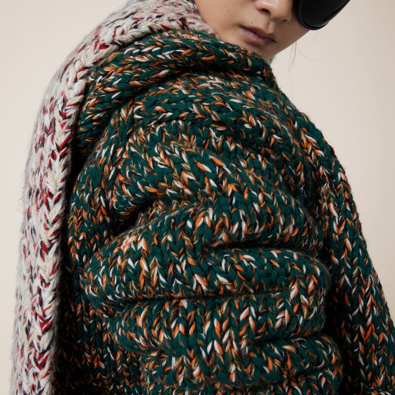 羊毛及羊絨開襟毛衣