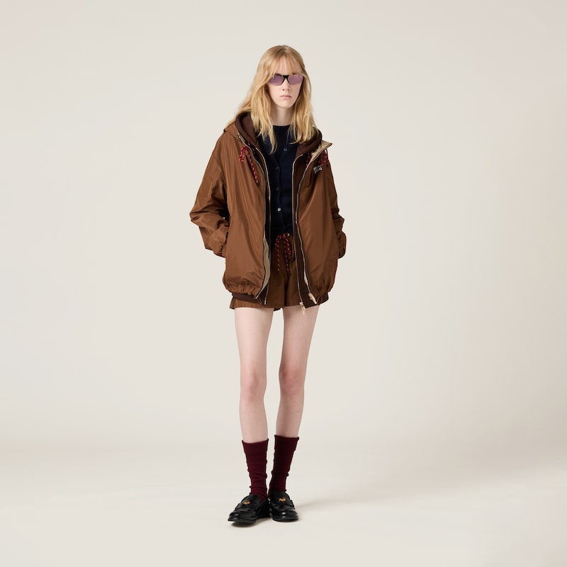 Cardigan a trecce in cashmere e seta