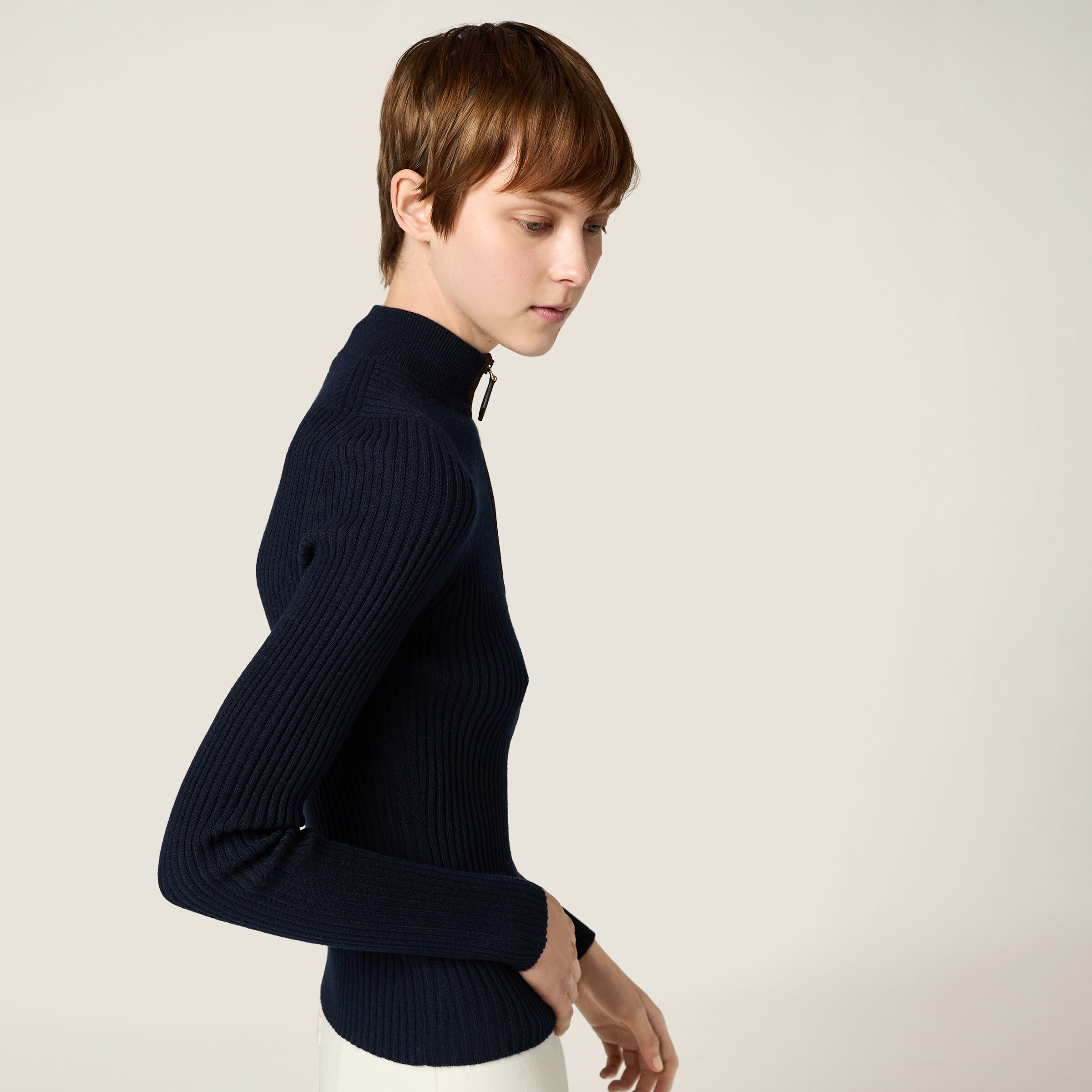 トップス Miu Miu Silk Mix Ribbon Cardigan Black トップス Miu Miu Silk Mix Ribbon Cardigan Black Miu Miu Cotton