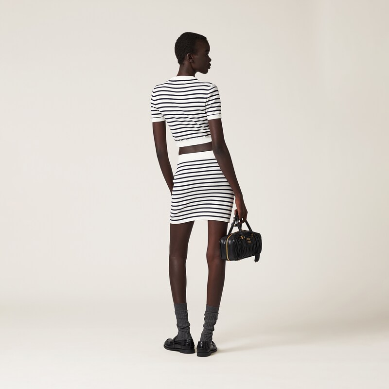 코튼 미니스커트