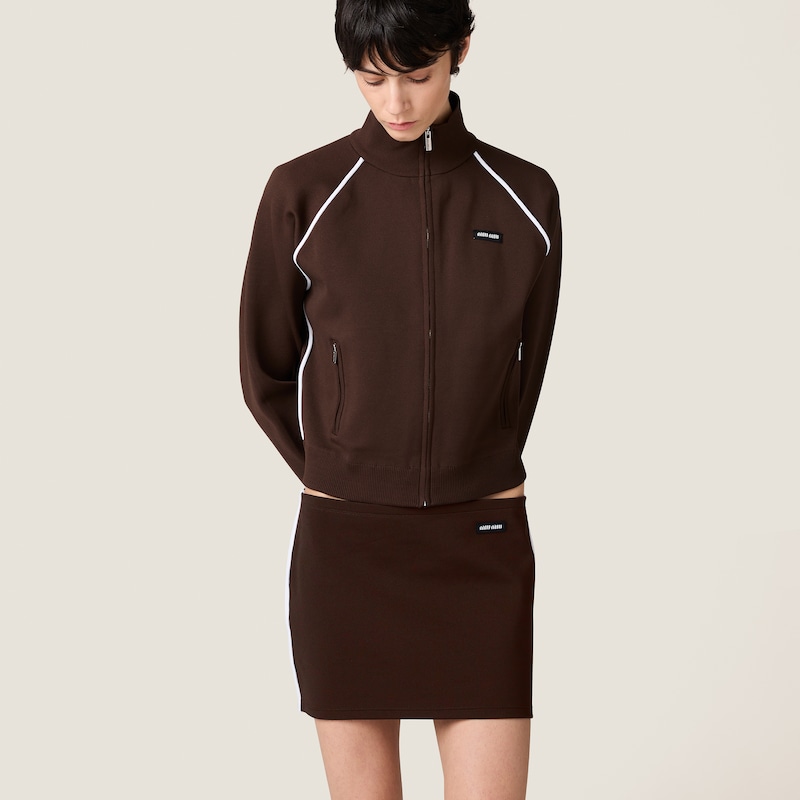 Technical yarn miniskirt