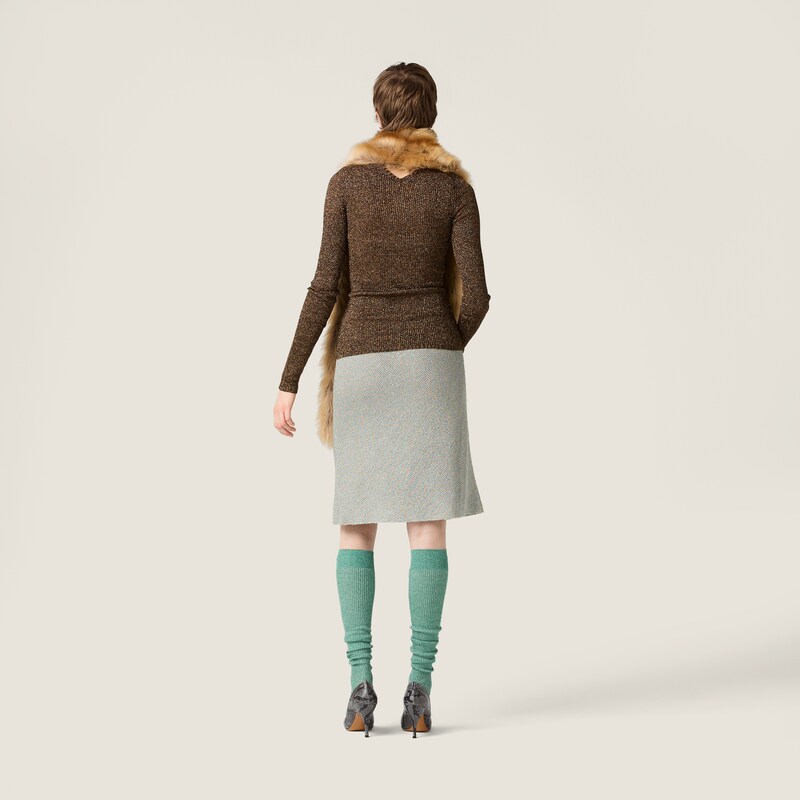 Lamé skirt