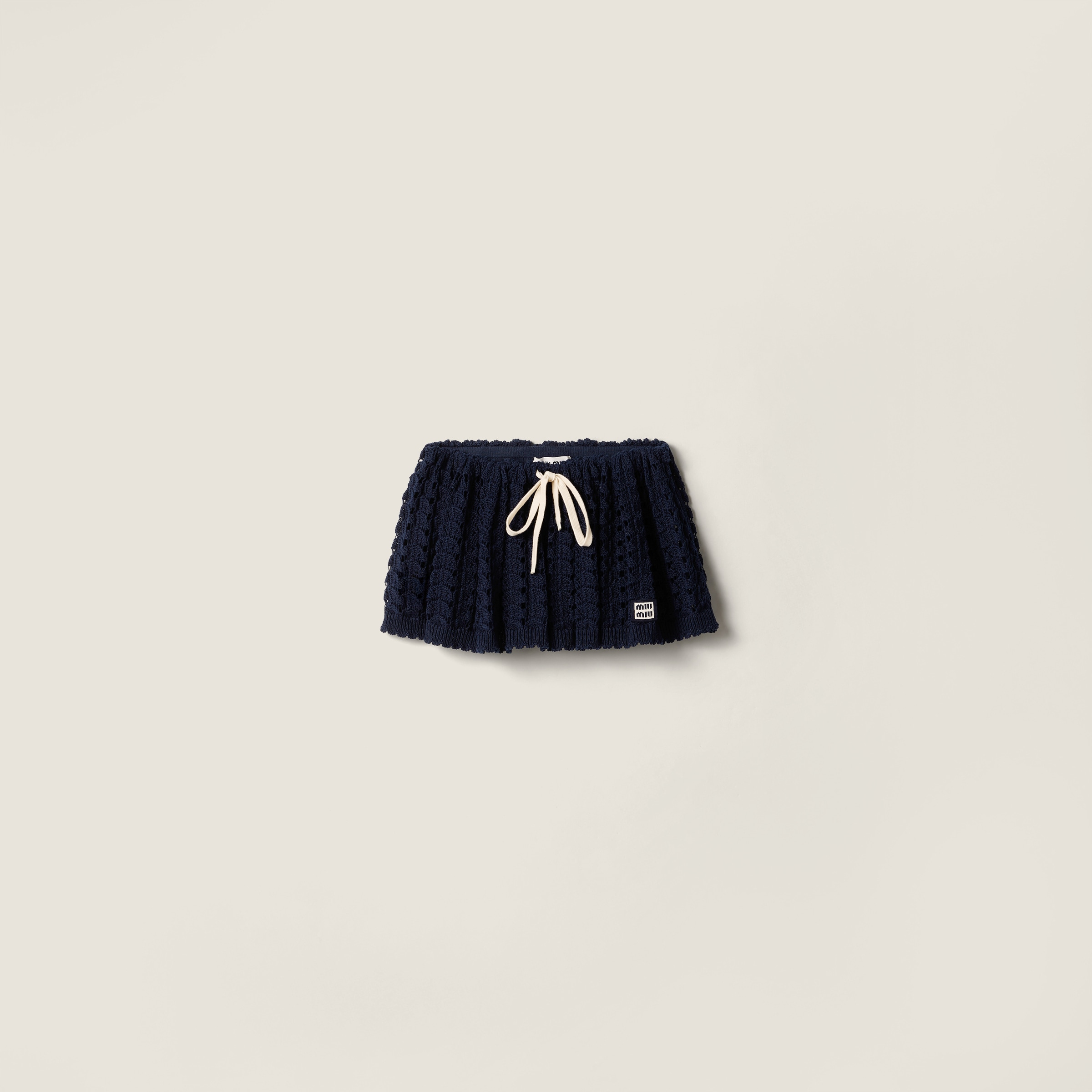 Cotton miniskirt from Miu Miu - $1,850