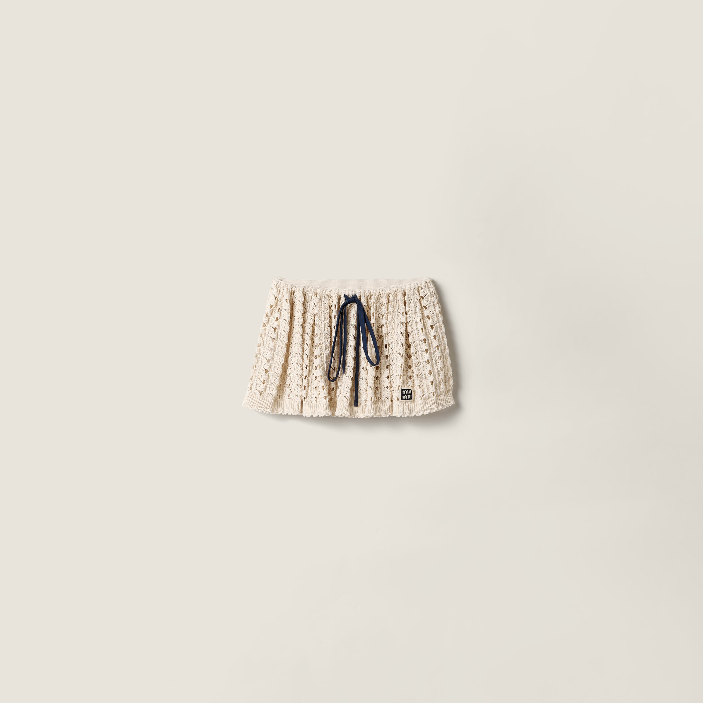 Cotton miniskirt from Miu Miu - $1,850