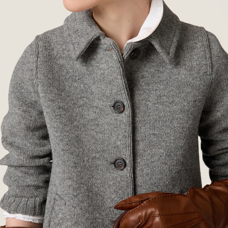 Wool cardigan