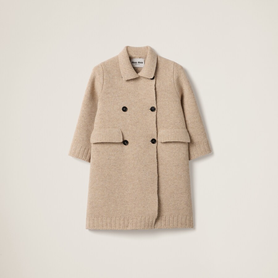 Miu miu pink coat best sale