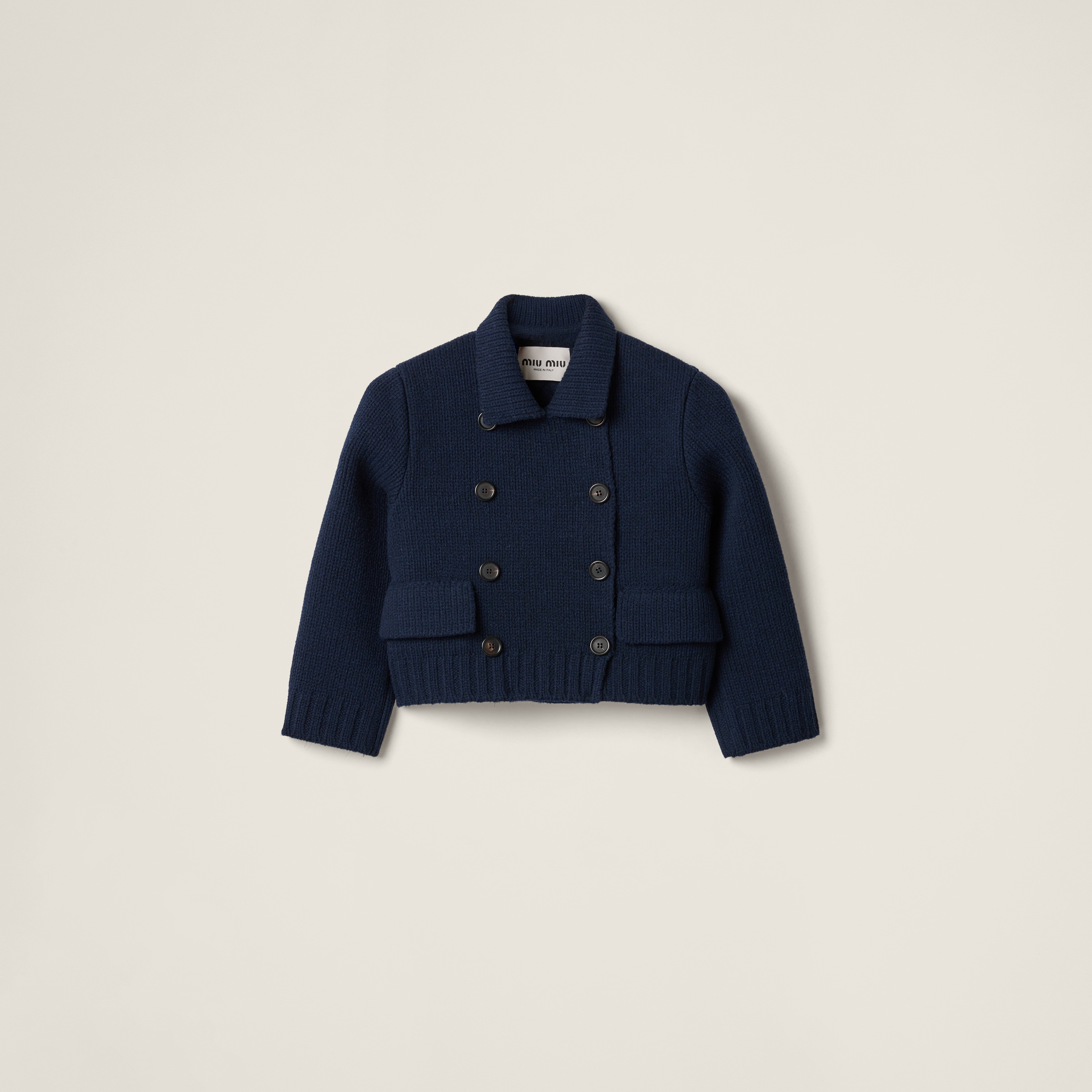 Miu miu cropped jacket store