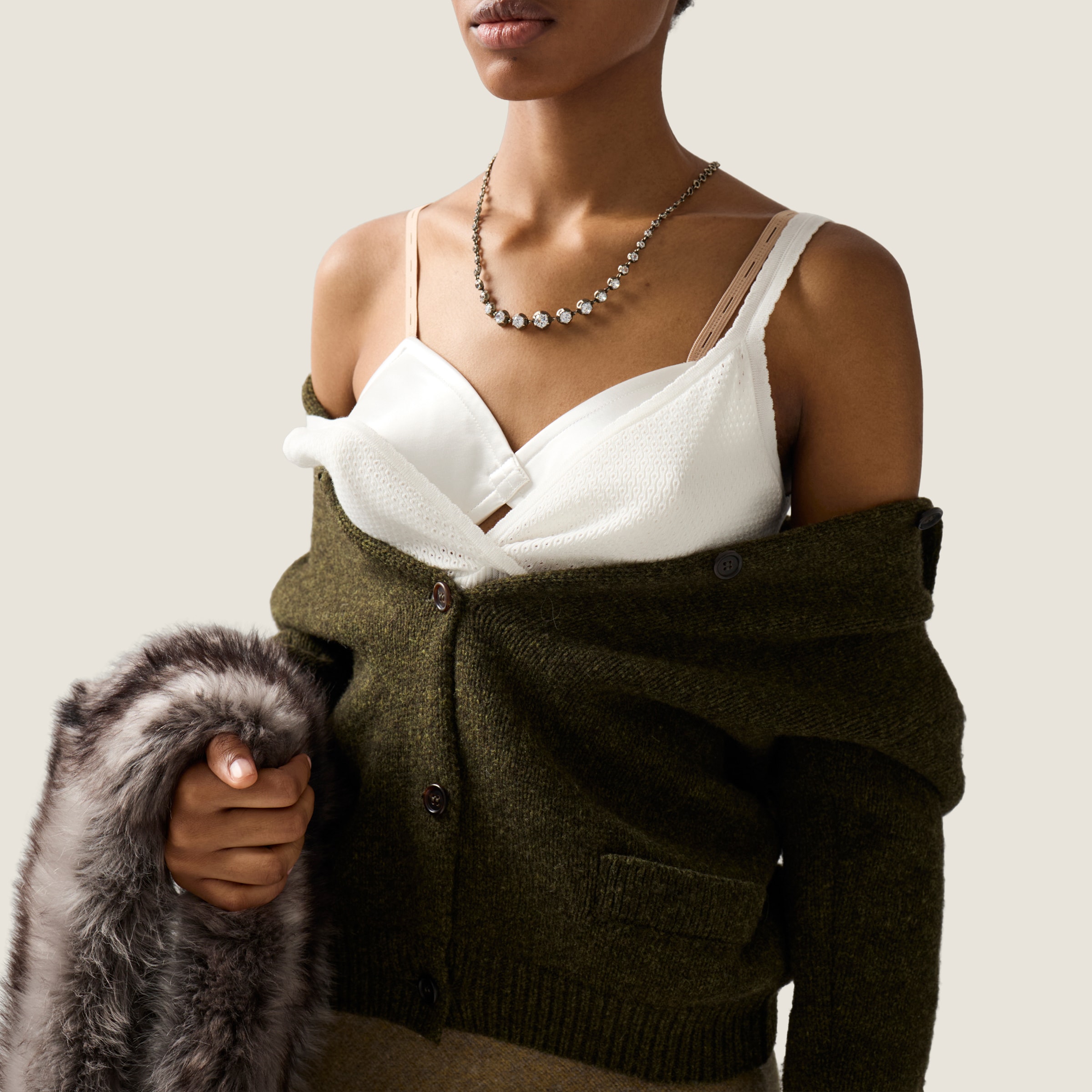 Wool cardigan - thumbnail 5