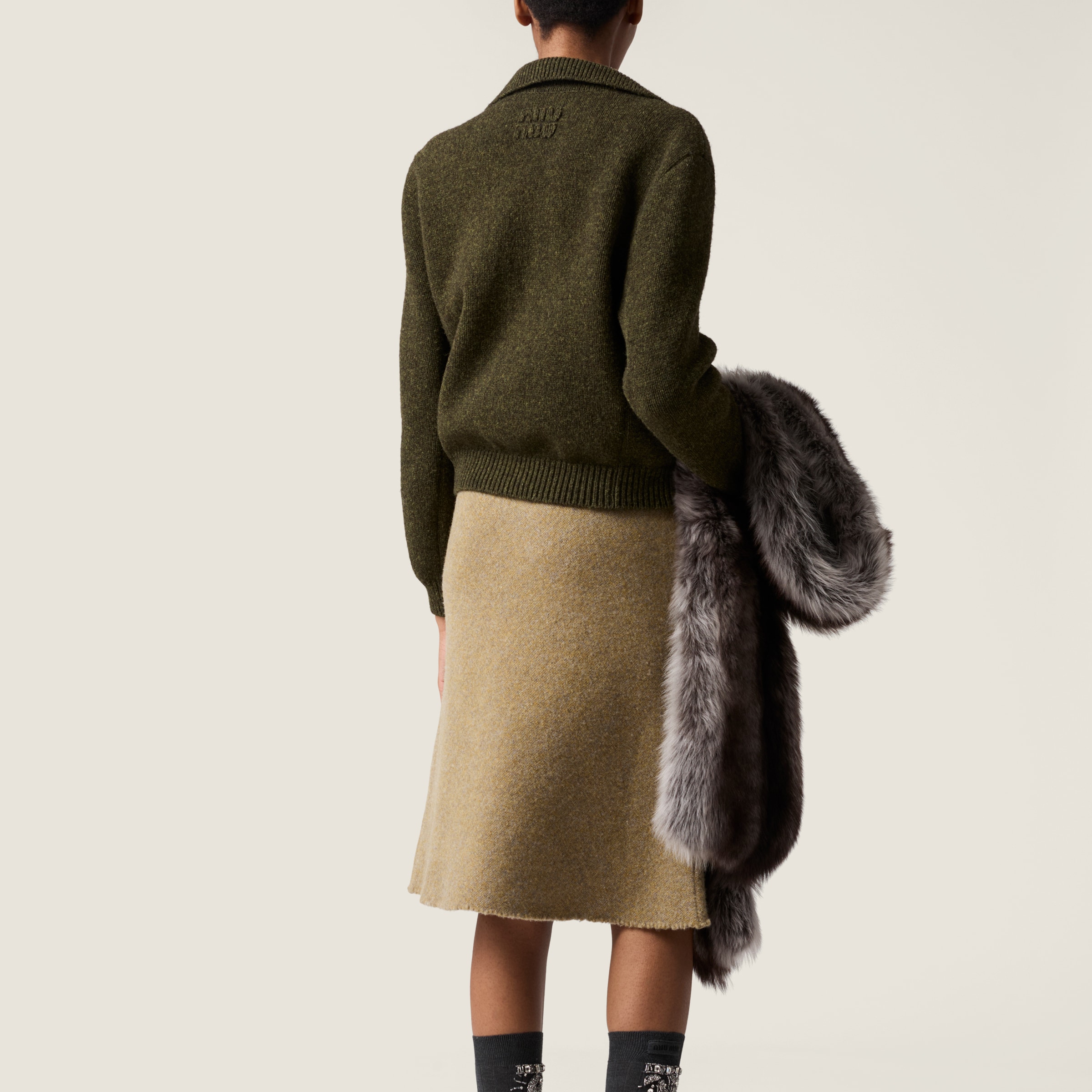 Wool cardigan - thumbnail 6