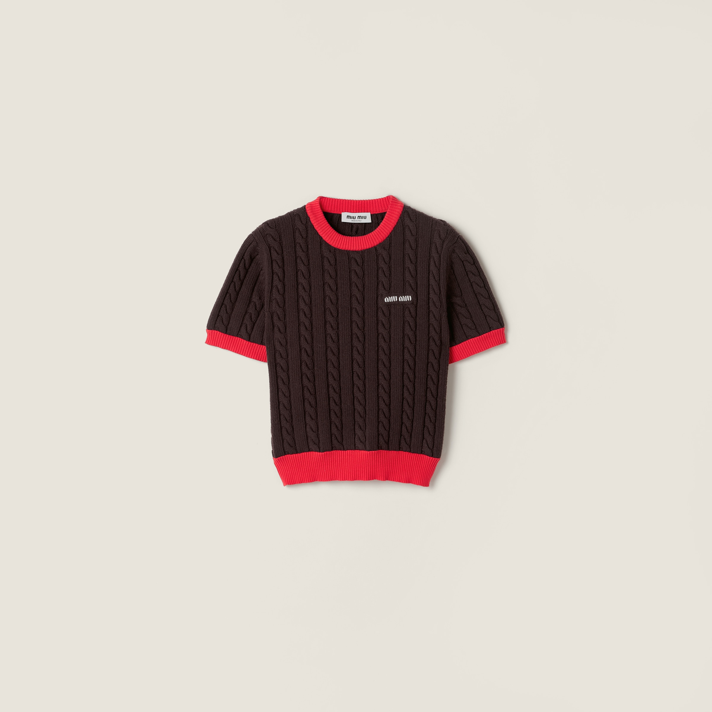 Wool and cotton sweater