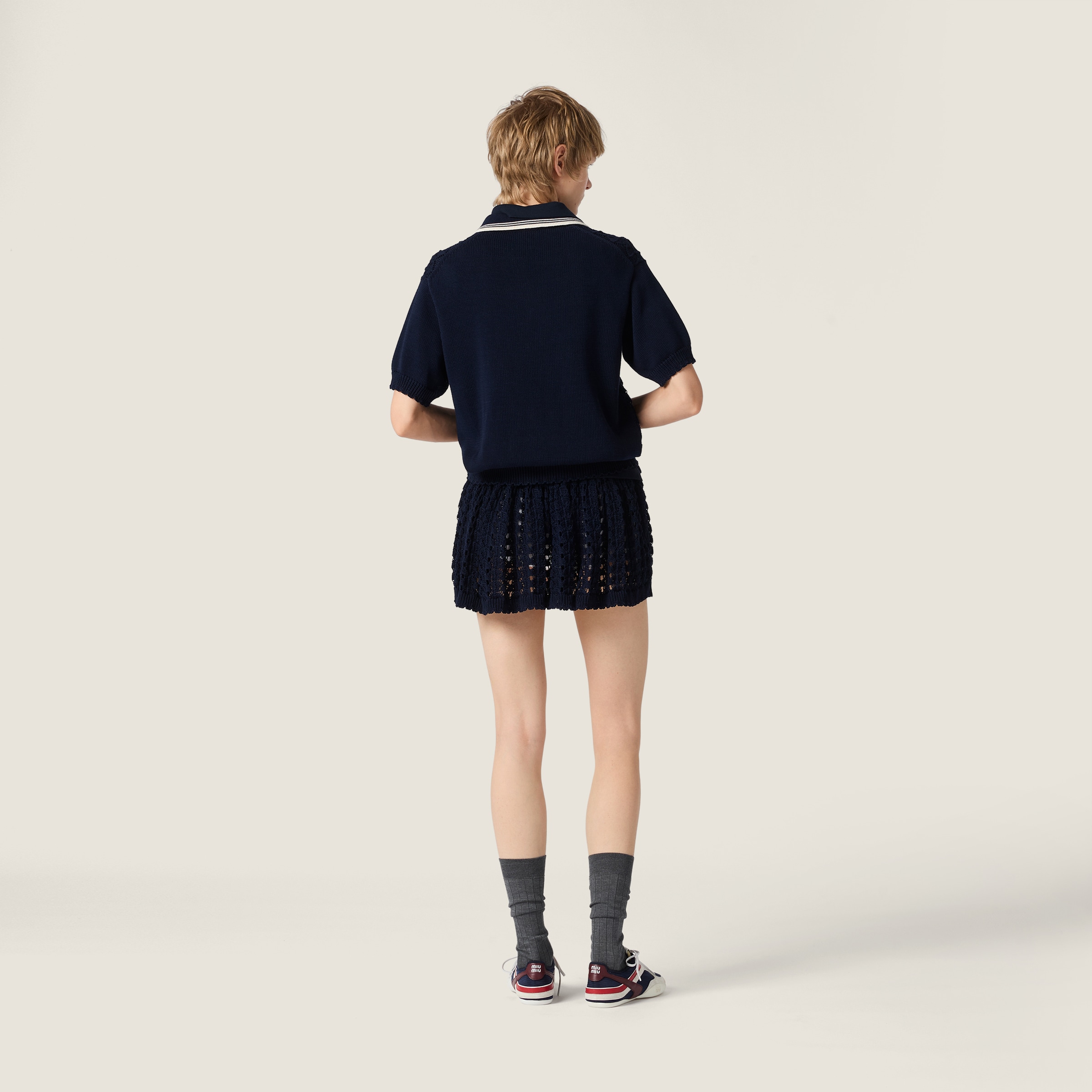 Cotton polo shirt - thumbnail 3