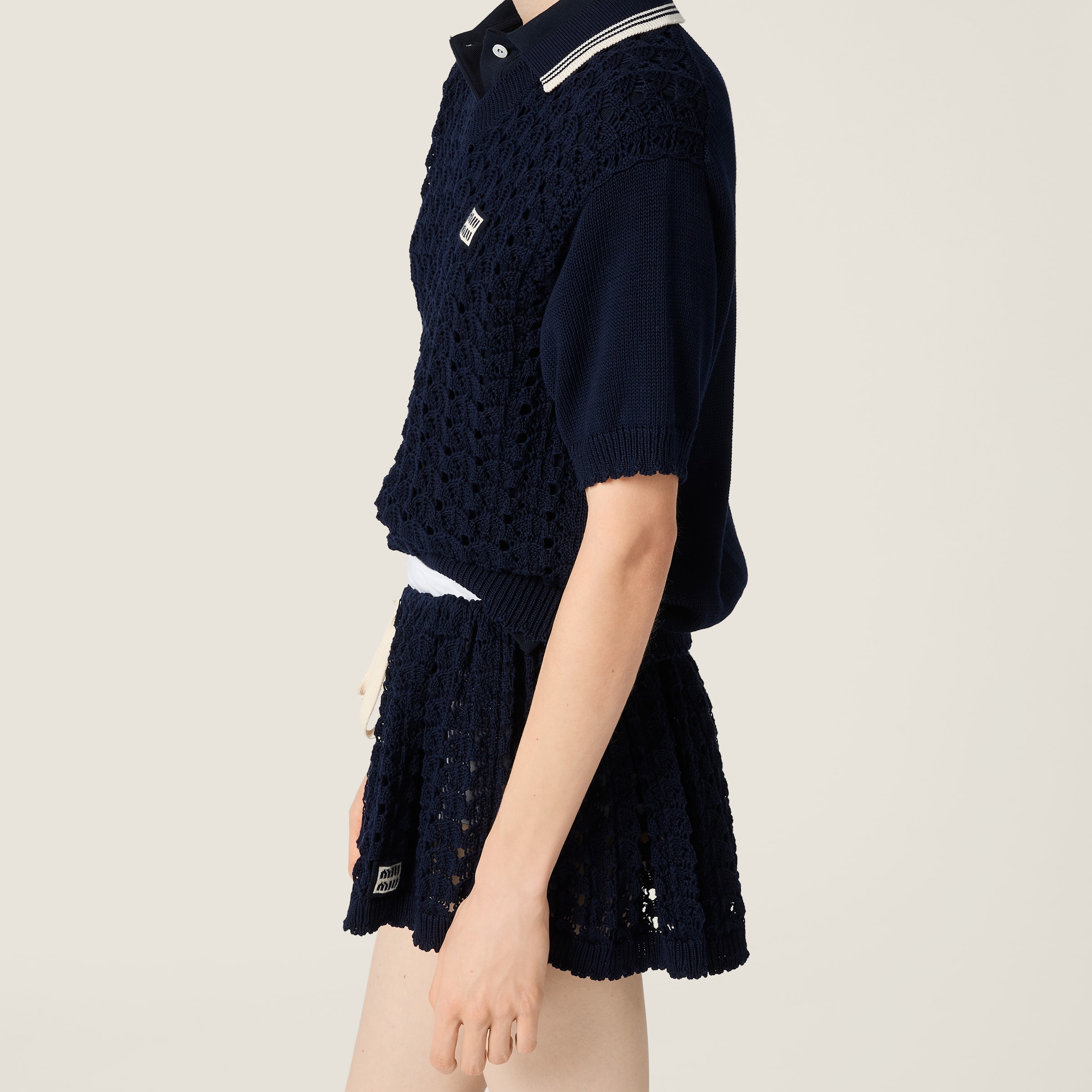 Cotton polo shirt - thumbnail 4