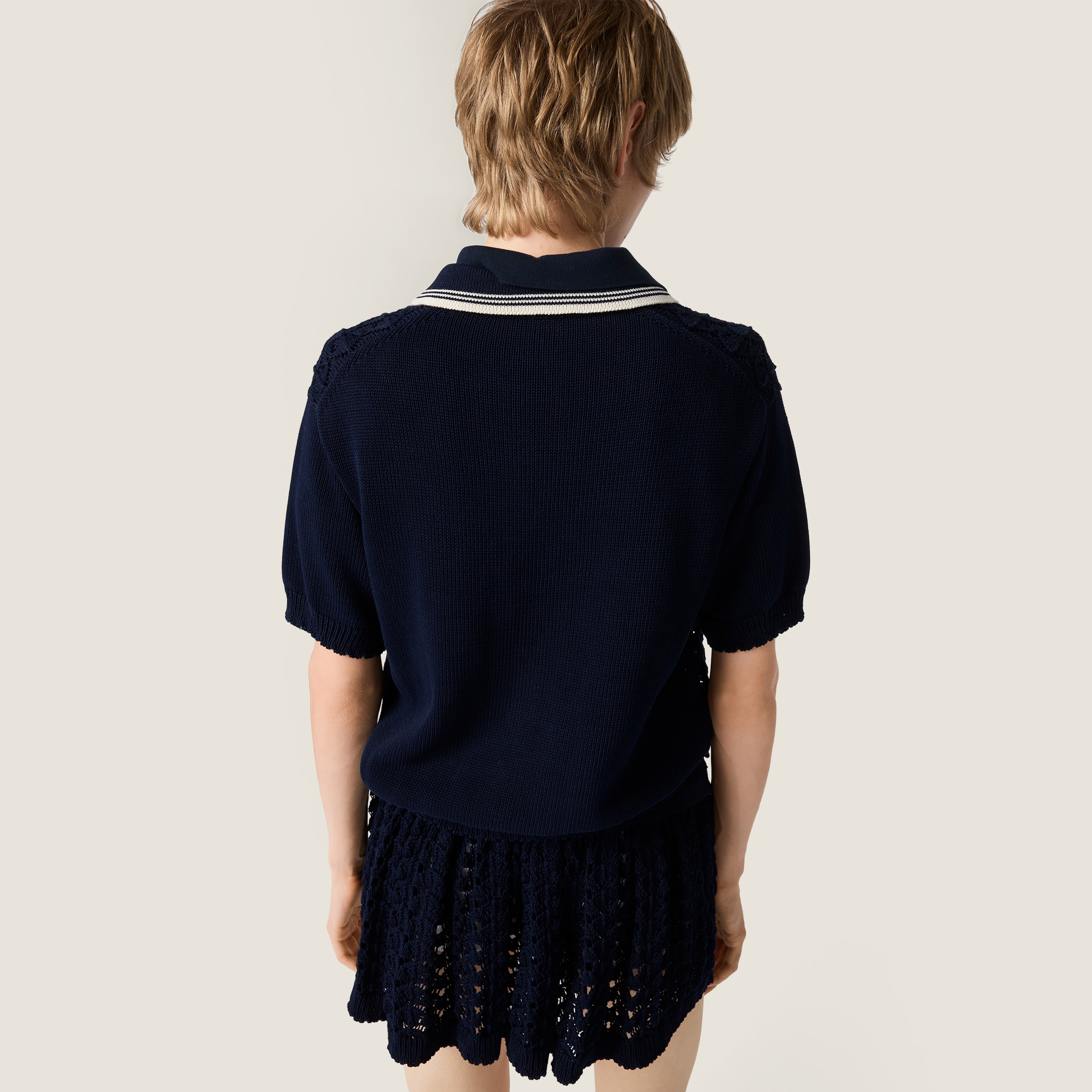 Cotton polo shirt - thumbnail 6