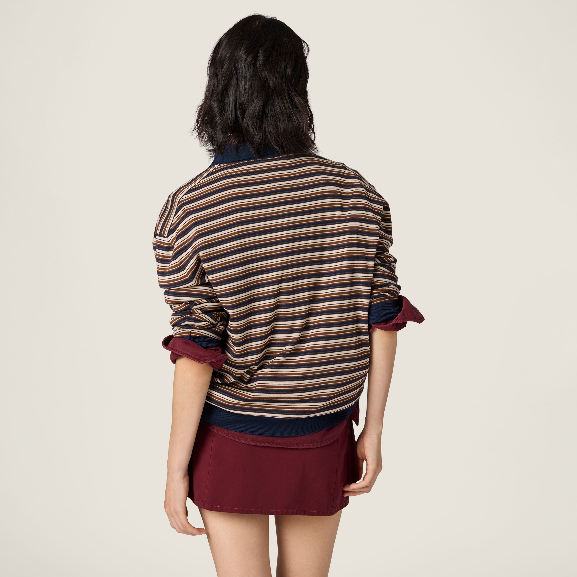 Wool polo shirt - thumbnail 3