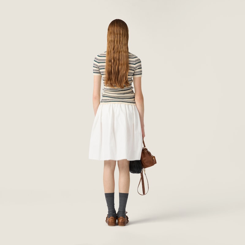 Chemise Henley en maille de coton