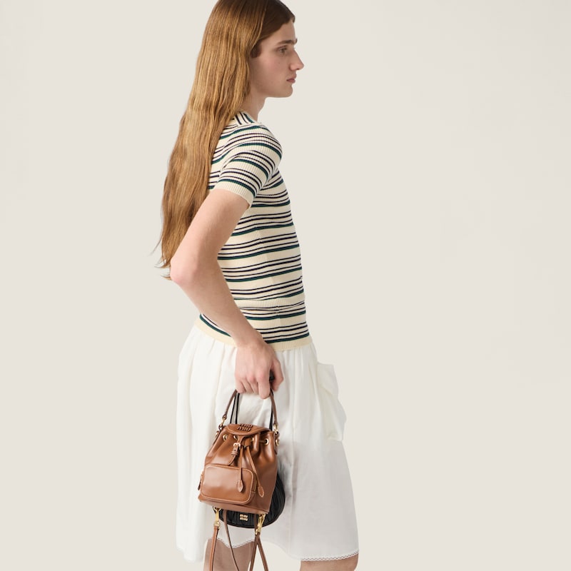 Chemise Henley en maille de coton