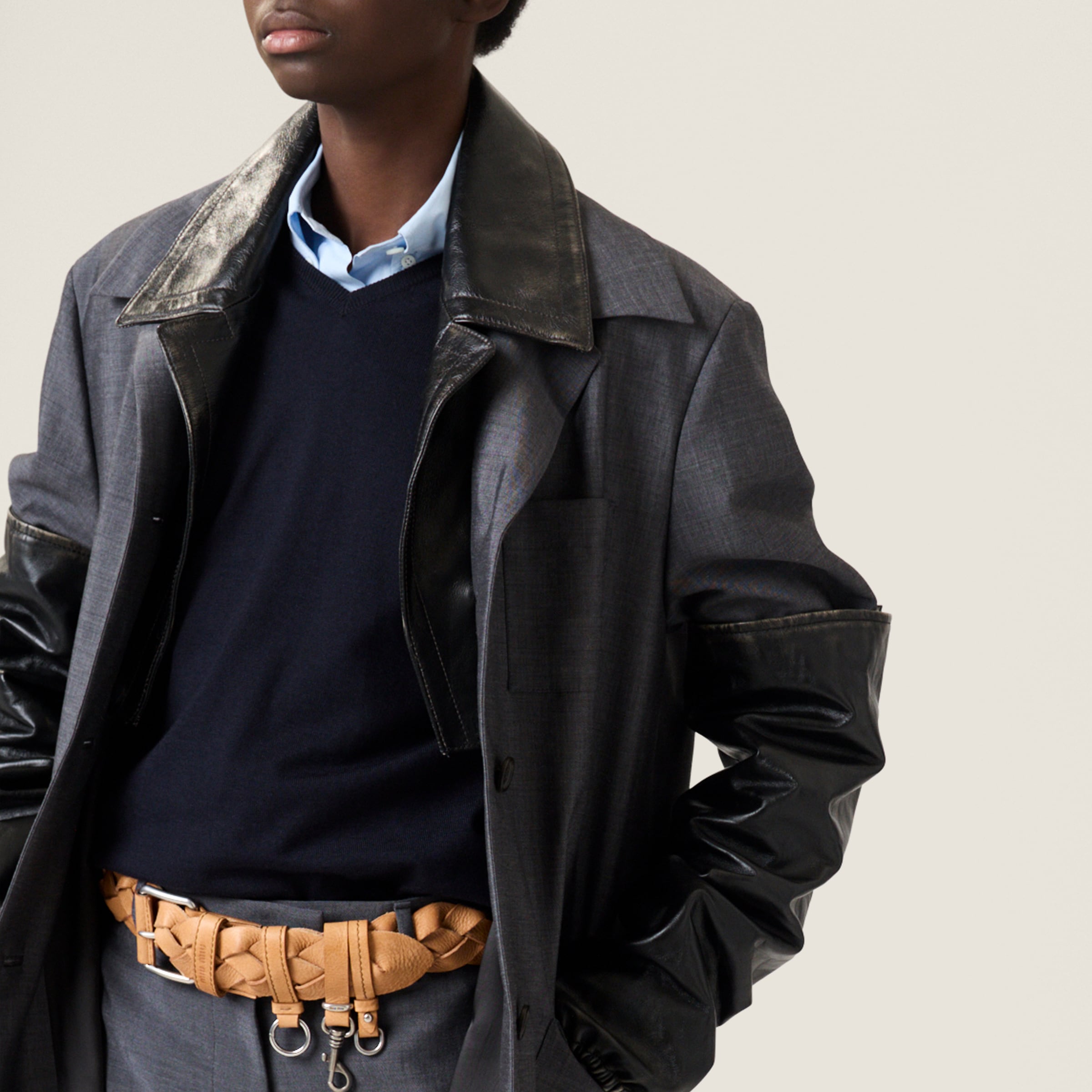 Wool polo sweater - thumbnail 5