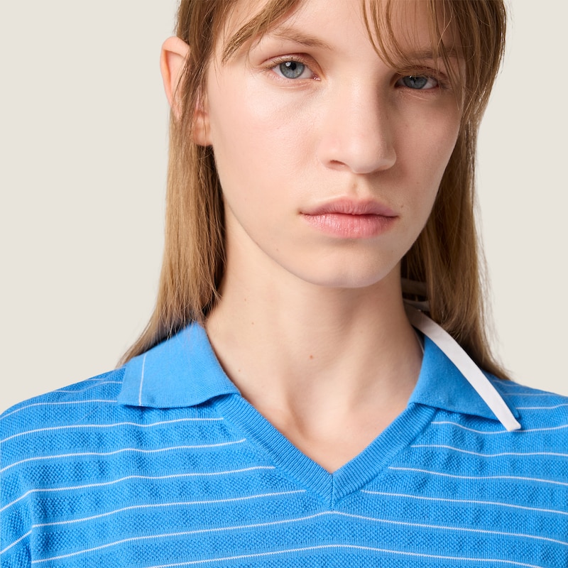 Cotton V-neck sweater