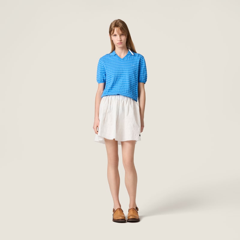 Cotton V-neck sweater