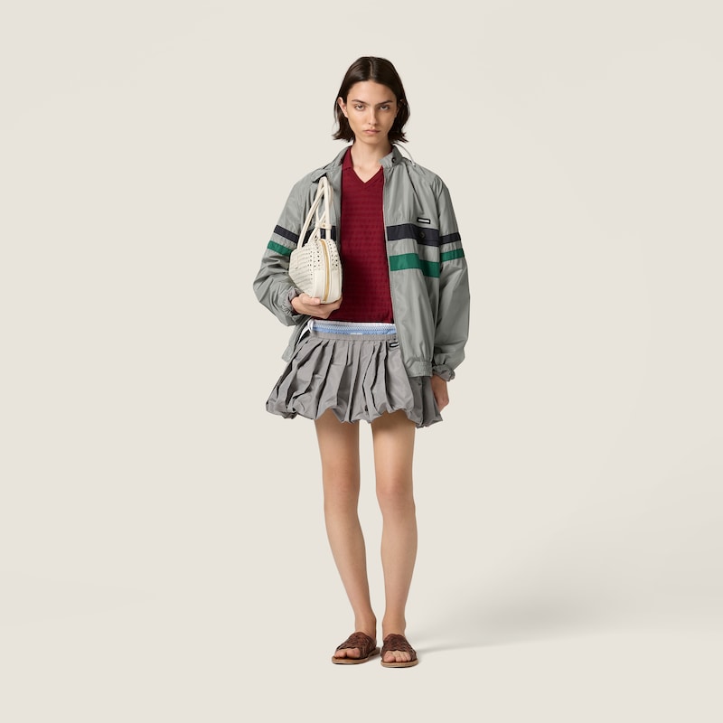 V-neck cotton sweater