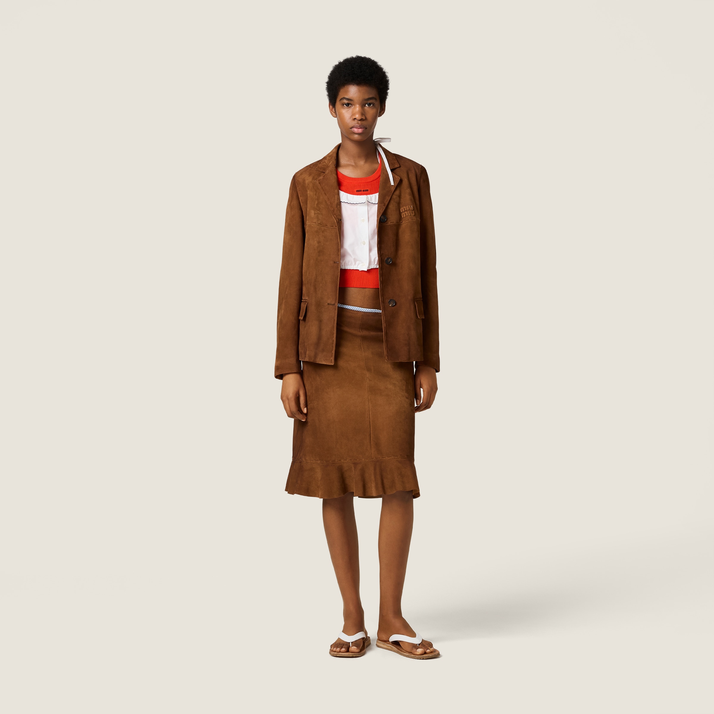 Cotton crew-neck sweater - thumbnail 2