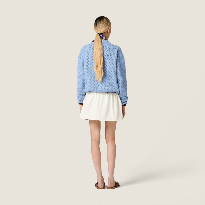 Cotton V-neck sweater