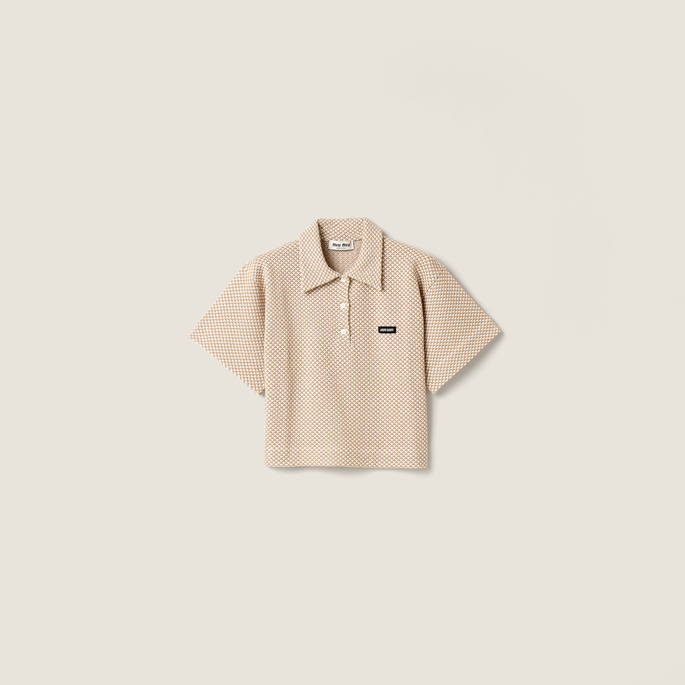 Cotton polo shirt from Miu Miu - $2,250