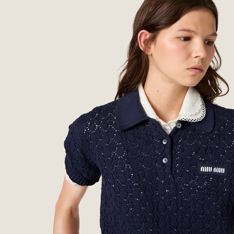 Cotton polo shirt