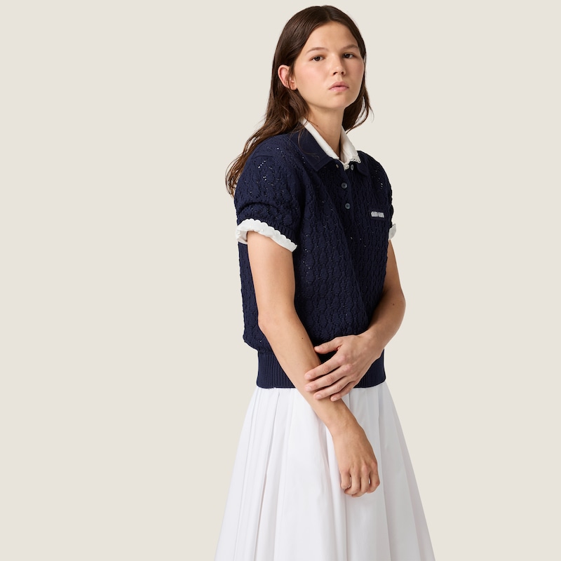 Cotton polo shirt