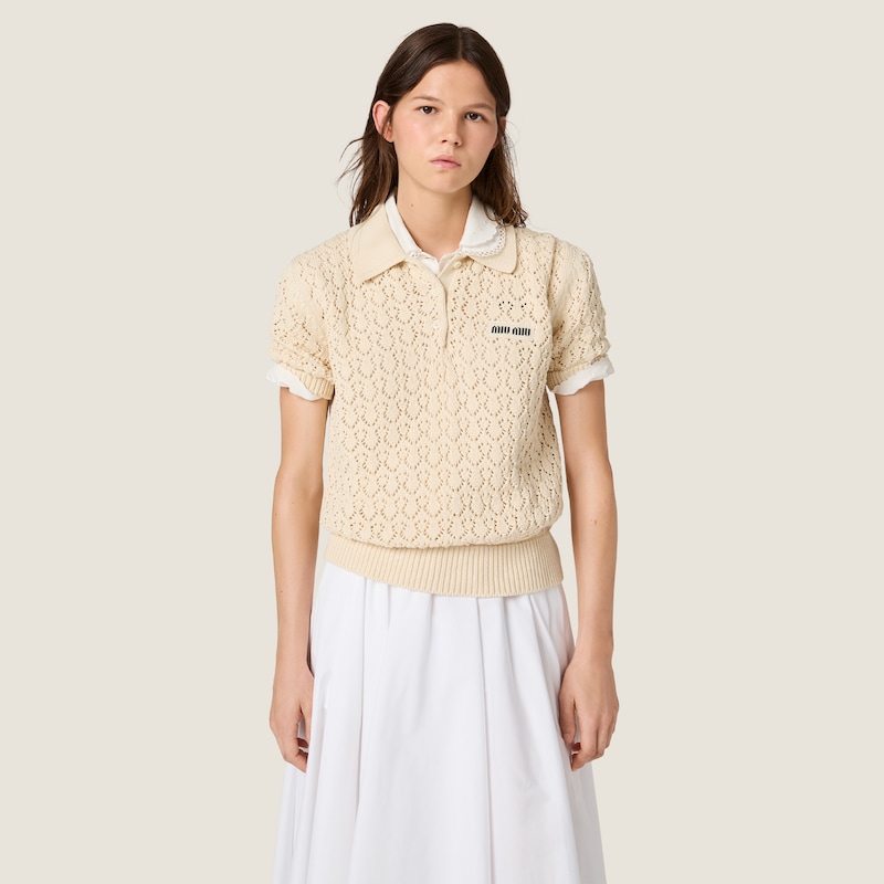 Cotton polo shirt