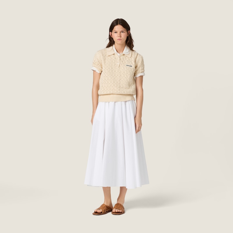 Cotton polo shirt