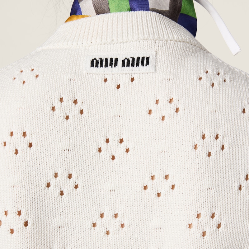 Cotton crew-neck sweater