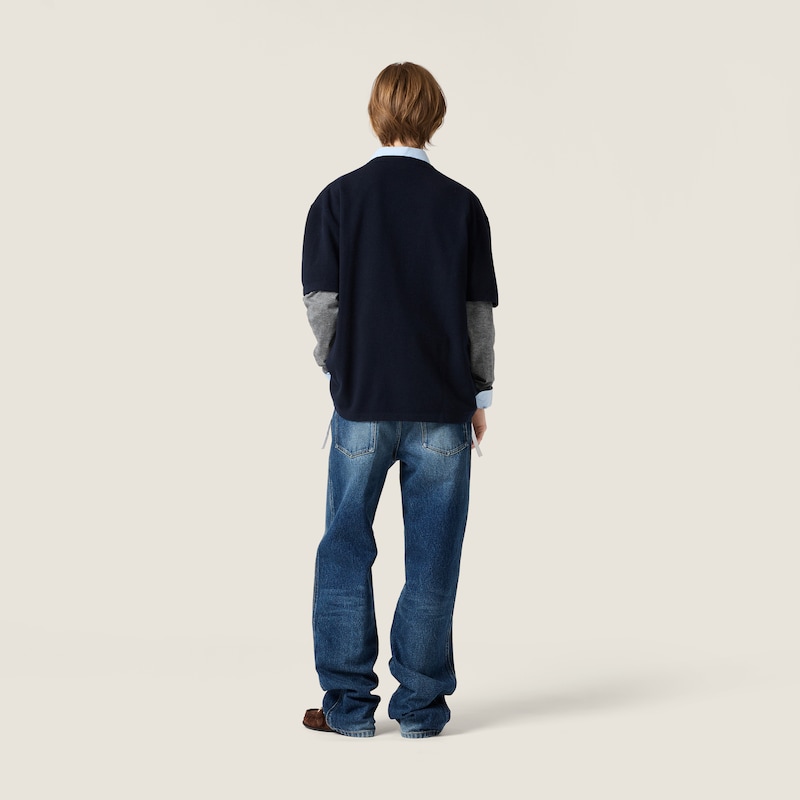 Wool and cashmere sweater